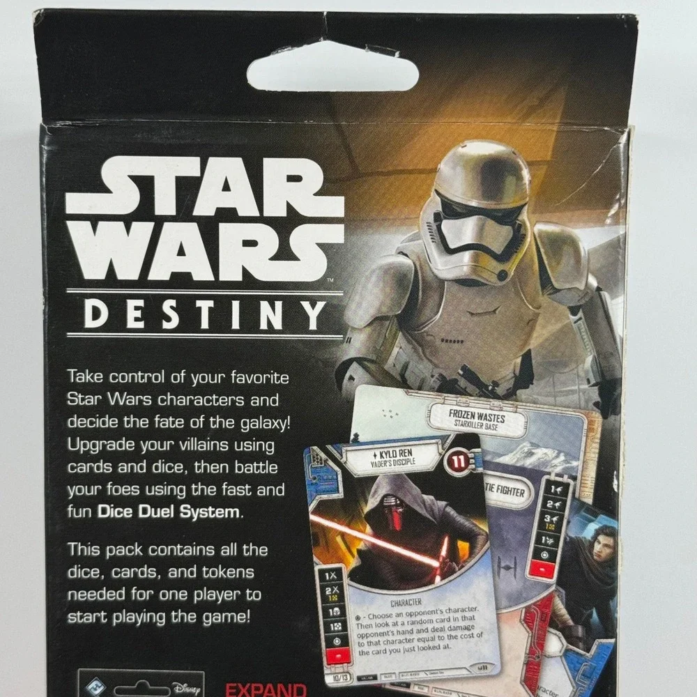 Star Wars Destiny Kylo Ren Starter Set Dice Card Game SWD01 Fantasy Flight New